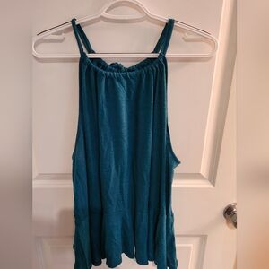 Blue Short Sleeve Tee Top